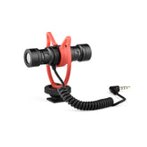 YELANGU MIC11 SLR Camera Mobile Phone Two-way Recording Microphone, MIC11